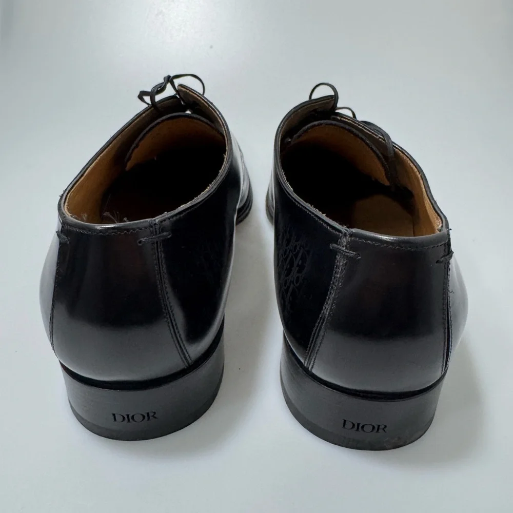 Dior Timeless Derby Shoes Black Men’s Size EU 47/US 14 - Picture 4 of 10